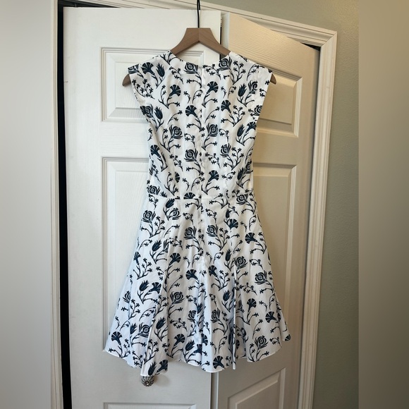 Charlotte Brody NAVY POMEGRANATE dress xs - Picture 7 of 8